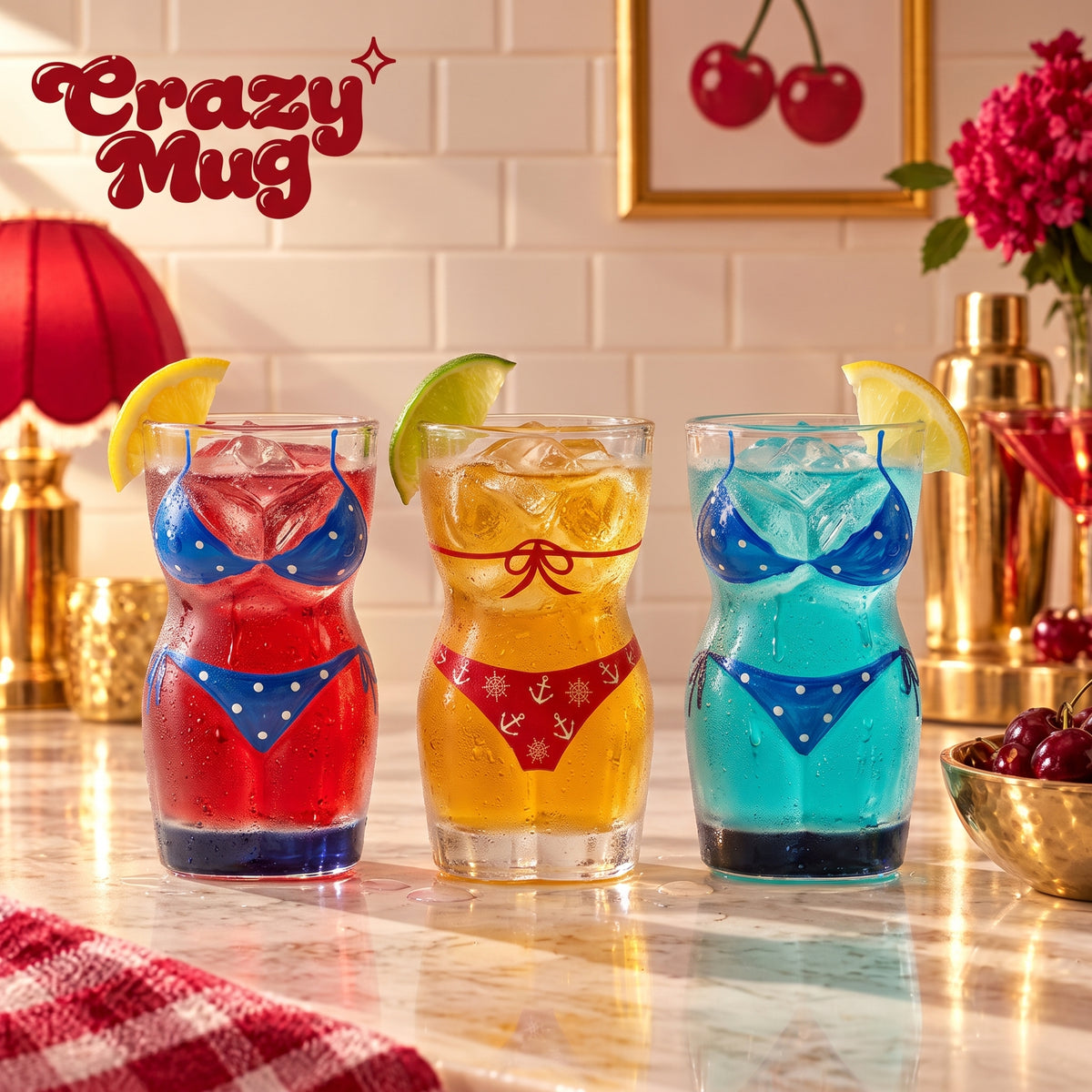 Crazy Shots™ — Le trio de shooters bikini