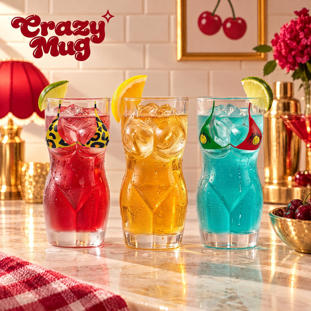 Crazy Shots™ — Le trio de shooters bikini