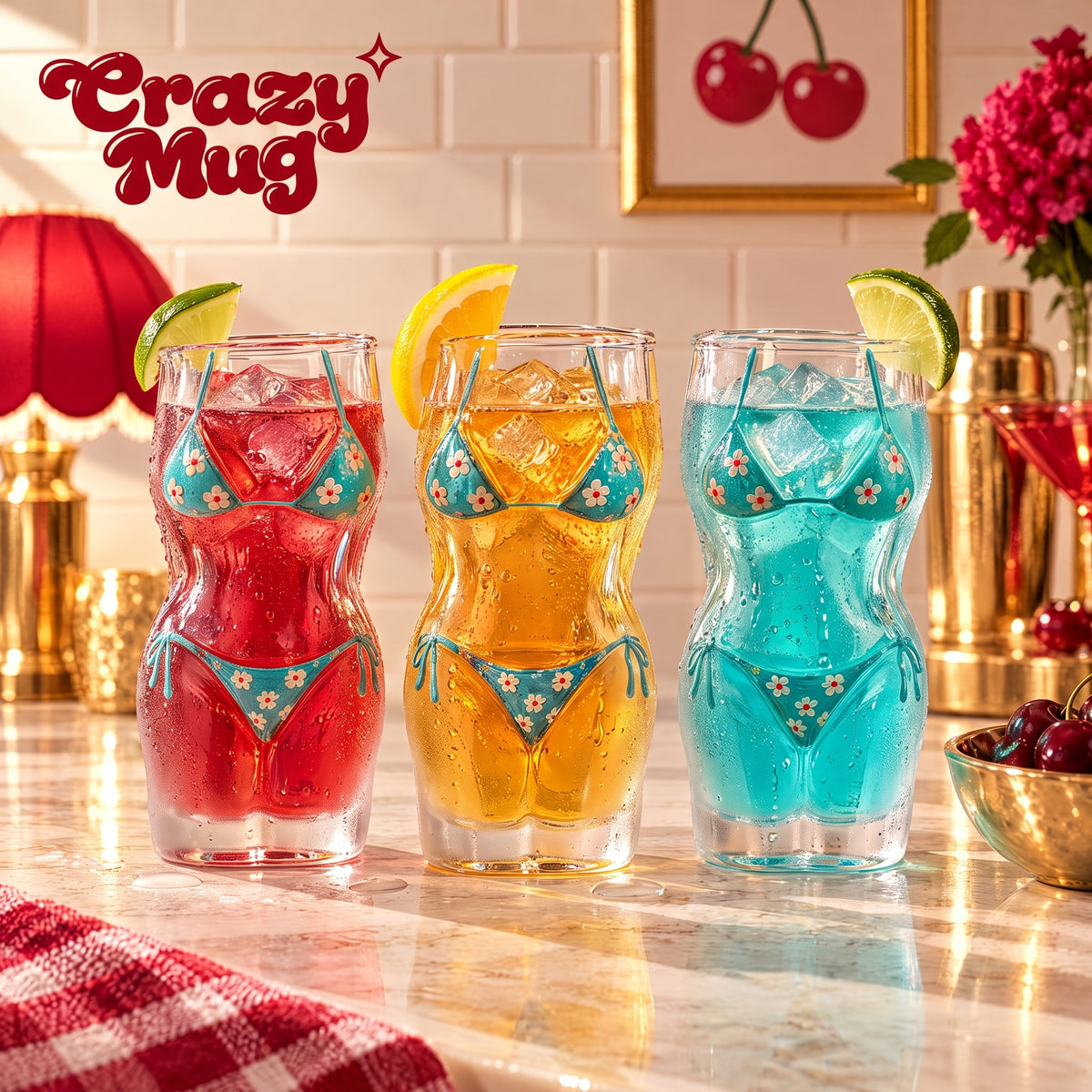 Crazy Shots™ — Le trio de shooters bikini