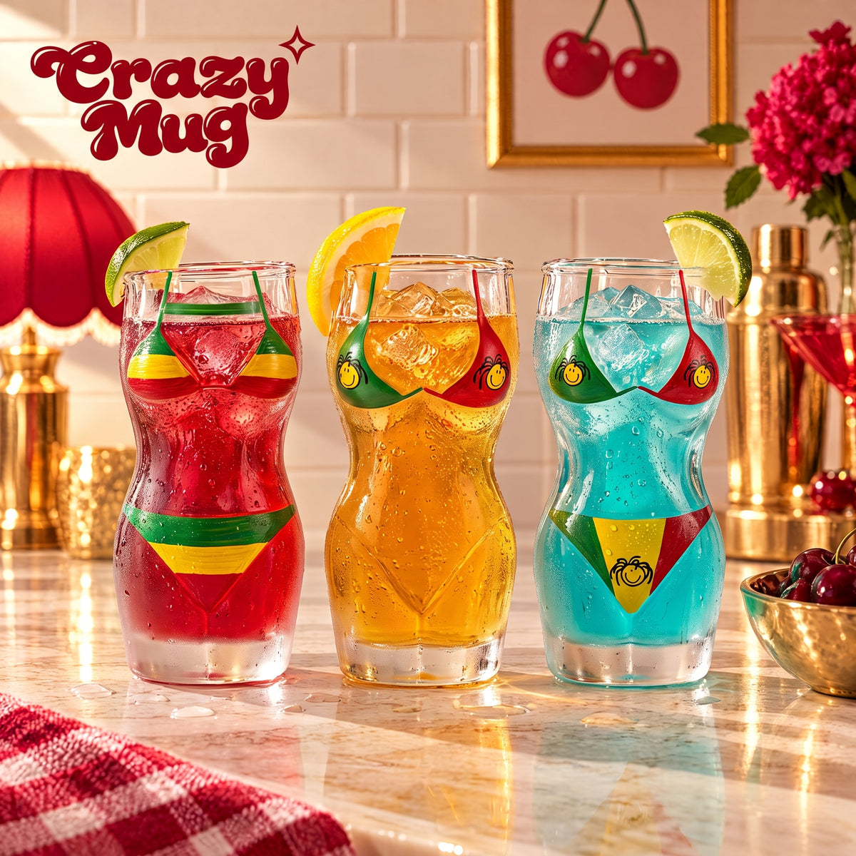 Crazy Shots™ — Le trio de shooters bikini