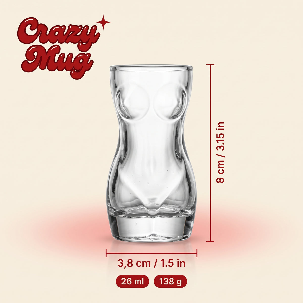 Crazy Shots™ — Le trio de shooters bikini